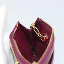 LOUIS VUITTON Monogram Vernis Pochette Cles NM Violet M93560 LV Auth 195058-19