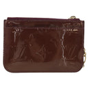 LOUIS VUITTON Monogram Vernis Pochette Cles NM Violet M93560 LV Auth 195058-2
