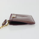 LOUIS VUITTON Monogram Vernis Pochette Cles NM Violet M93560 LV Auth 195058-4