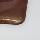 LOUIS VUITTON Monogram Vernis Pochette Cles NM Violet M93560 LV Auth 195058-7