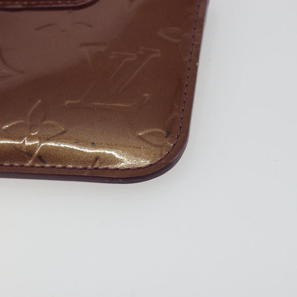 LOUIS VUITTON Monogram Vernis Pochette Cles NM Violet M93560 LV Auth 195058