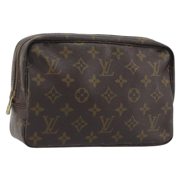 LOUIS VUITTON Monogram Trousse Toilette 23 Clutch Bag M47524 LV Auth 195063