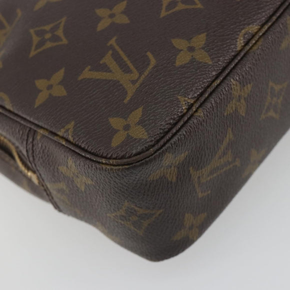 LOUIS VUITTON Monogram Trousse Toilette 23 Clutch Bag M47524 LV Auth 195063