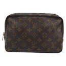 LOUIS VUITTON Monogram Trousse Toilette 23 Clutch Bag M47524 LV Auth 195063-13