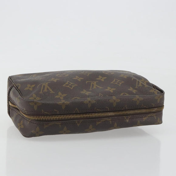 LOUIS VUITTON Monogram Trousse Toilette 23 Clutch Bag M47524 LV Auth 195063
