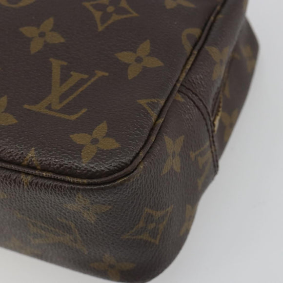LOUIS VUITTON Monogram Trousse Toilette 23 Clutch Bag M47524 LV Auth 195063