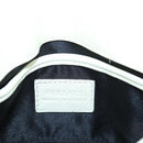 VERSACE Chain Shoulder Bag Canvas Multicolor Gold Auth 195065M-23