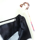 VERSACE Chain Shoulder Bag Canvas Multicolor Gold Auth 195065M-24