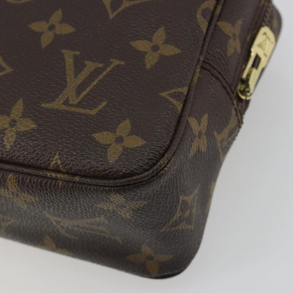 LOUIS VUITTON Monogram Trousse Toilette 23 Clutch Bag M47524 LV Auth 195066