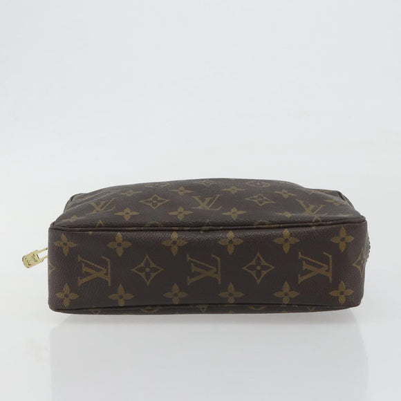 LOUIS VUITTON Monogram Trousse Toilette 23 Clutch Bag M47524 LV Auth 195066