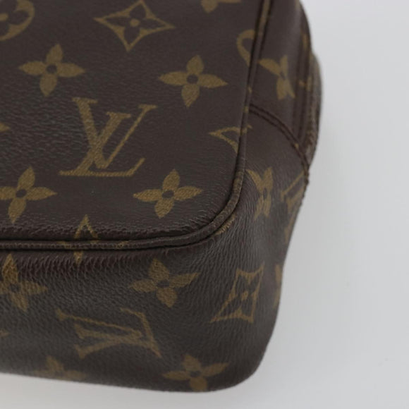 LOUIS VUITTON Monogram Trousse Toilette 23 Clutch Bag M47524 LV Auth 195066