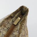 GUCCI GG Canvas GG Crystal Tote Bag Coated Canvas Gold 131230 Auth 195067-18