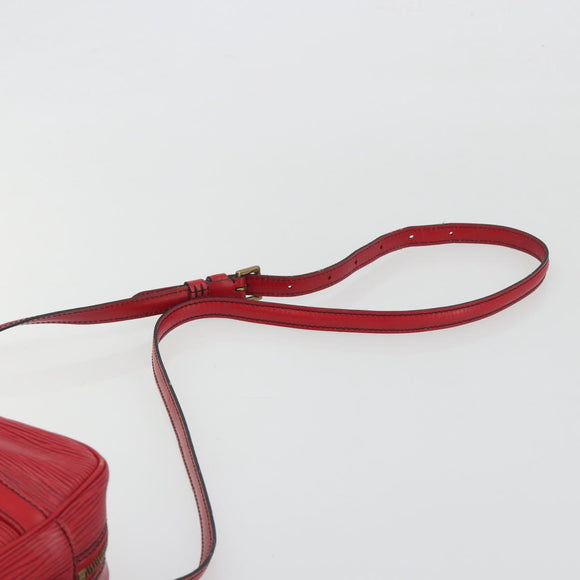 LOUIS VUITTON Epi Trocadero 27 Shoulder Bag Red M52317 LV Auth 195069A