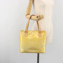 LOUIS VUITTON Monogram Vernis Houston Hand Bag Gris M91053 LV Auth 195071-26