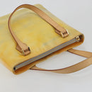 LOUIS VUITTON Monogram Vernis Houston Hand Bag Gris M91053 LV Auth 195071-6