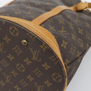 LOUIS VUITTON Monogram Bucket GM Shoulder Bag M42236 LV Auth 195072-10