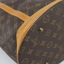 LOUIS VUITTON Monogram Bucket GM Shoulder Bag M42236 LV Auth 195072-11