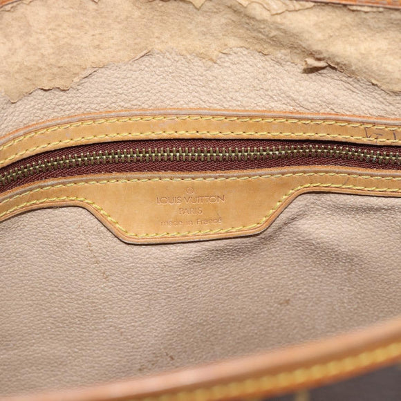 LOUIS VUITTON Monogram Bucket GM Shoulder Bag M42236 LV Auth 195072