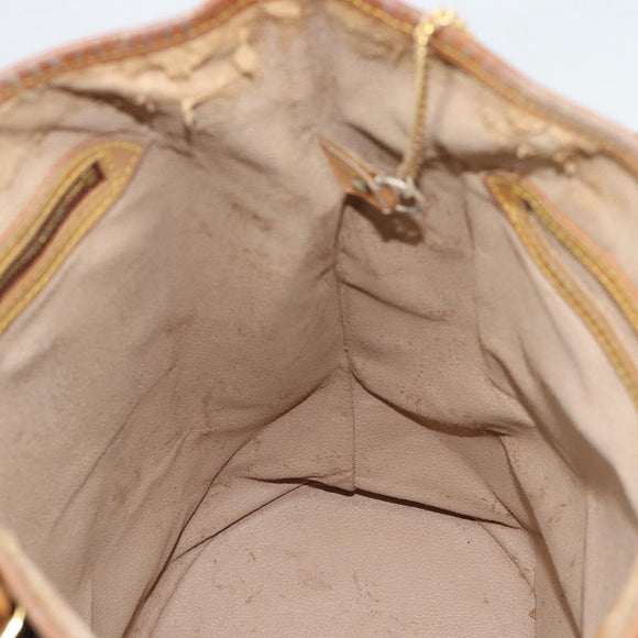 LOUIS VUITTON Monogram Bucket GM Shoulder Bag M42236 LV Auth 195072