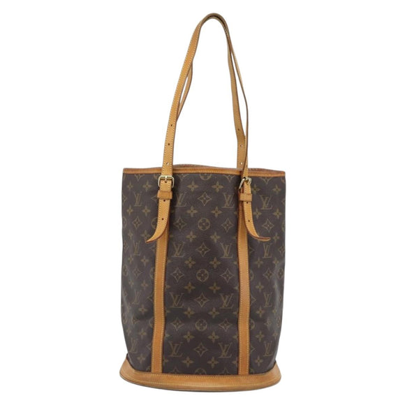LOUIS VUITTON Monogram Bucket GM Shoulder Bag M42236 LV Auth 195072