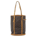 LOUIS VUITTON Monogram Bucket GM Shoulder Bag M42236 LV Auth 195072-3