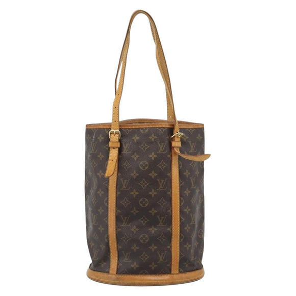 LOUIS VUITTON Monogram Bucket GM Shoulder Bag M42236 LV Auth 195072