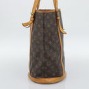 LOUIS VUITTON Monogram Bucket GM Shoulder Bag M42236 LV Auth 195072-4