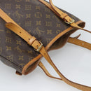 LOUIS VUITTON Monogram Bucket GM Shoulder Bag M42236 LV Auth 195072-6