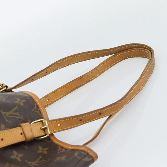 LOUIS VUITTON Monogram Bucket GM Shoulder Bag M42236 LV Auth 195072