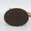 LOUIS VUITTON Monogram Bucket GM Shoulder Bag M42236 LV Auth 195072-9