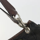 Miu Miu Tote Bag Canvas Green Silver Auth 195073A-17