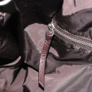 Miu Miu Tote Bag Canvas Green Silver Auth 195073A-21