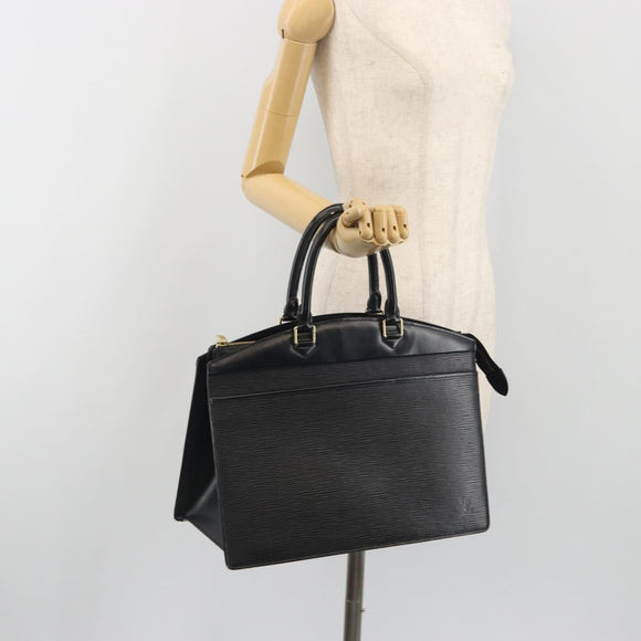 LOUIS VUITTON Epi Riviera Hand Bag Black M48182 LV Auth 195074