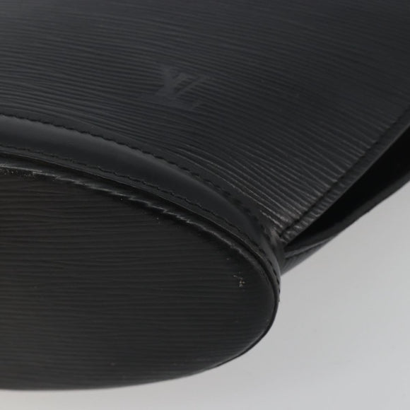 LOUIS VUITTON Epi Saint Jacques Shopping Bag Black M52272 LV Auth 195076