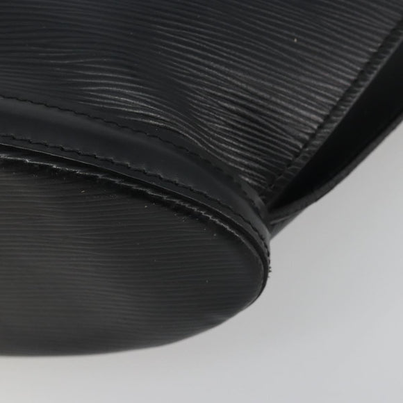 LOUIS VUITTON Epi Saint Jacques Shopping Bag Black M52272 LV Auth 195076