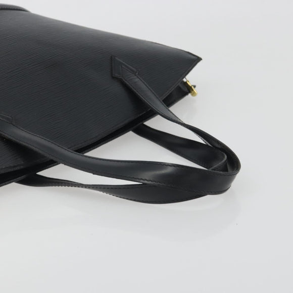 LOUIS VUITTON Epi Saint Jacques Shopping Bag Black M52272 LV Auth 195076