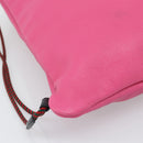 GUCCI Drawstring Backpack Leather Pink 516639 Auth 195079A-19
