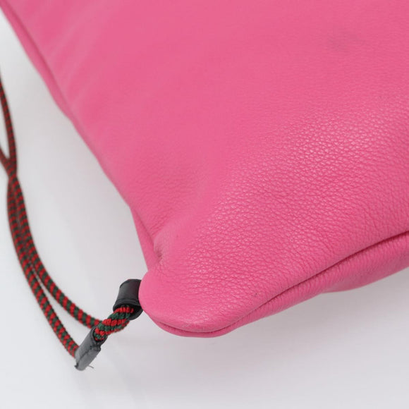 GUCCI Drawstring Backpack Leather Pink 516639 Auth 195079A
