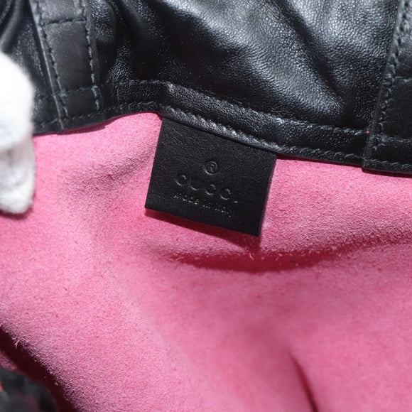 GUCCI Drawstring Backpack Leather Pink 516639 Auth 195079A