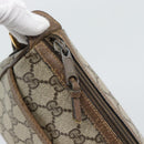 GUCCI GG Supreme Web Sherry Line Bag PVC Beige Gold 89 02 032 Auth 195081-9