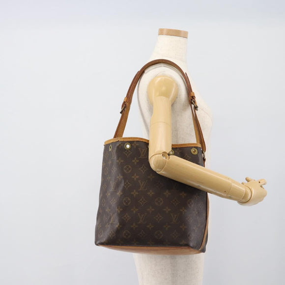 LOUIS VUITTON Monogram Petit Noe Shoulder Bag M42226 LV Auth 195085