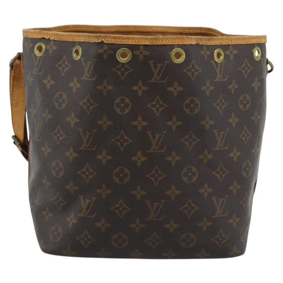 LOUIS VUITTON Monogram Petit Noe Shoulder Bag M42226 LV Auth 195085