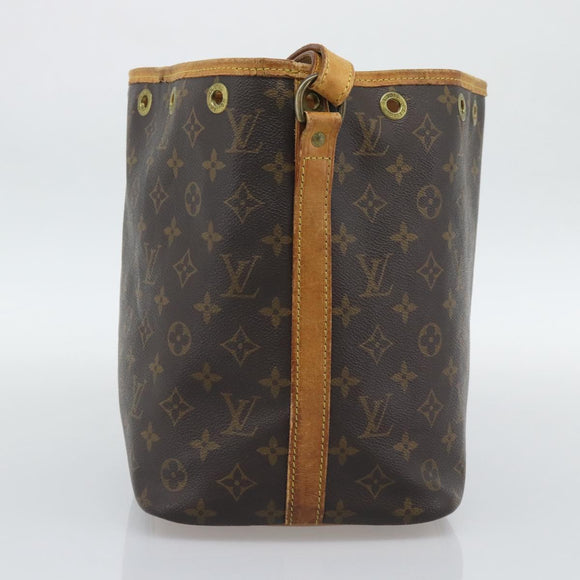 LOUIS VUITTON Monogram Petit Noe Shoulder Bag M42226 LV Auth 195085