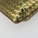 BOTTEGA VENETA INTRECCIATO Tote Bag Leather Gold 189228 Auth 195086A-16