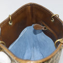 BOTTEGA VENETA INTRECCIATO Tote Bag Leather Gold 189228 Auth 195086A-17