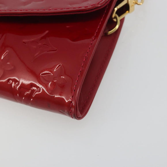 LOUIS VUITTON Monogram Vernis Sunset Bluebird Pomme D'amour M93543 Auth 195089