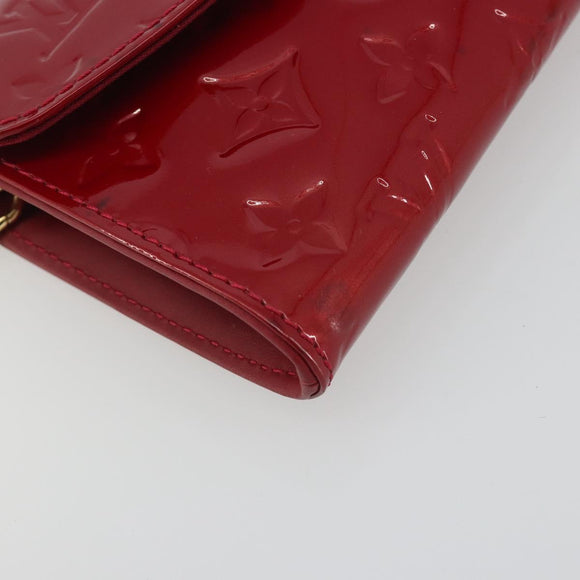 LOUIS VUITTON Monogram Vernis Sunset Bluebird Pomme D'amour M93543 Auth 195089