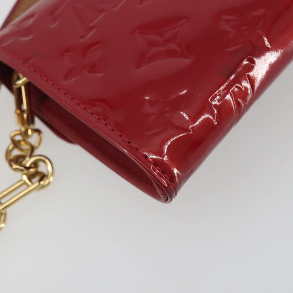 LOUIS VUITTON Monogram Vernis Sunset Bluebird Pomme D'amour M93543 Auth 195089