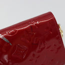 LOUIS VUITTON Monogram Vernis Sunset Bluebird Pomme D'amour M93543 Auth 195089-9