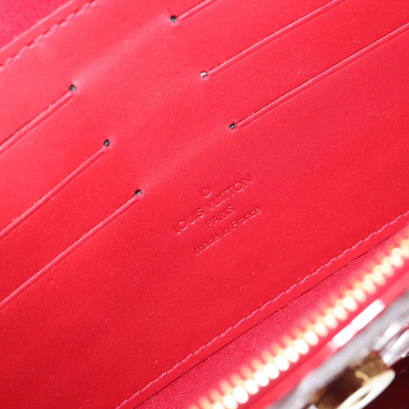 LOUIS VUITTON Monogram Vernis Sunset Bluebird Pomme D'amour M93543 Auth 195089